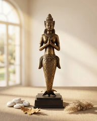 Balinese Mermaid Antique Figurine