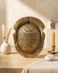Bhairav Mask Brass (Wall Hanging)