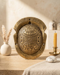 Bhairav Mask Brass (Wall Hanging)