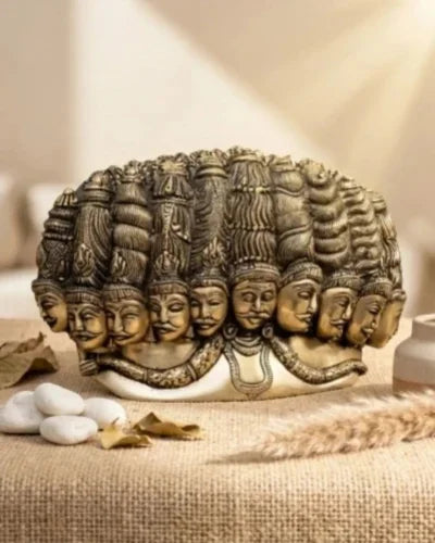Brass 10 Headed Ravana Mandodri idol