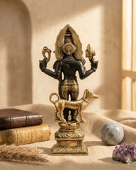 Buy Brass Antique Kaal Bhairava Statue