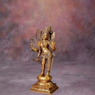 BRASS ARDHANARISHVARA (SHIVA-SHAKTI)