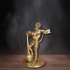 Brass Bahubali Hanuman Statue