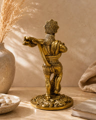 Brass Bahubali Hanuman Statue