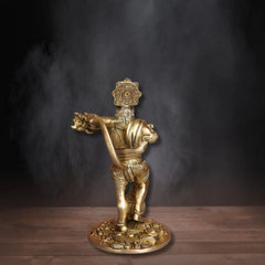 Brass Bahubali Hanuman Statue