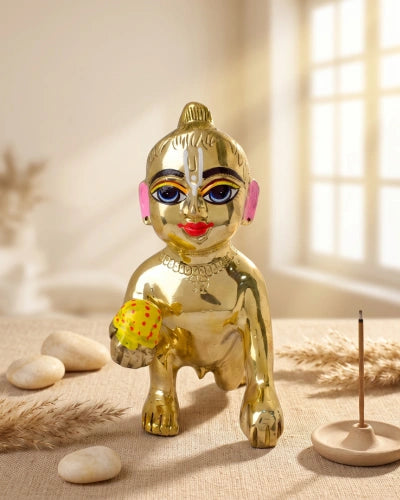 Buy Brass Bal Laddu Gopal Idol