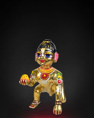 Brass Bal LBuy Brass Bal Laddu Gopal Idol with Shringaraddu Gopal Idol with Shringar