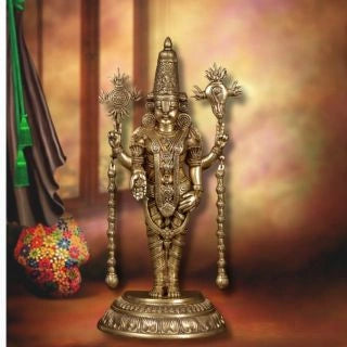 Brass Balaji Statue