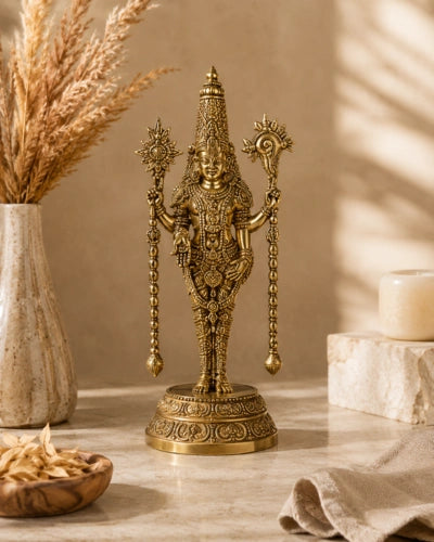 Brass Balaji Statue