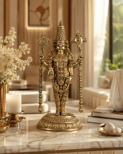 Brass Balaji Statue