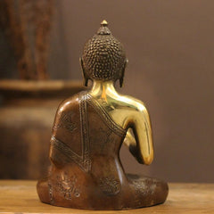 Brass Buddha Vitarka Mudra