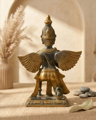 Buy Brass Garuda in Namaskar Mudra
