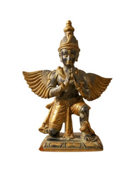 Buy Brass Garuda in Namaskar Mudra