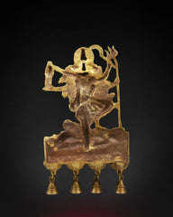 Buy Brass Goddess Kali Wall Hanging Lamps with Bells
