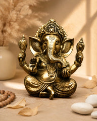 Brass Idol of Ganesha