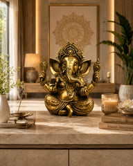 Brass Idol of Ganesha