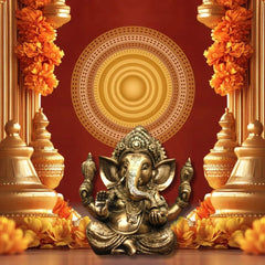 Brass Idol of Ganesha