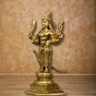 Brass-Idol-of-Lord-Murugan-3