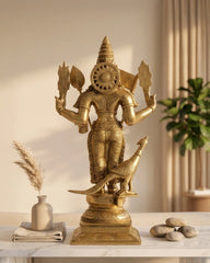 Buy Brass Idol of Lord Murugan