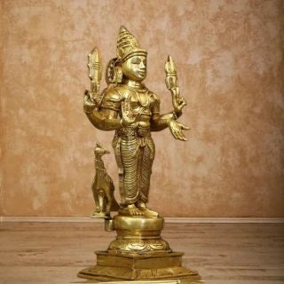 Brass-Idol-of-Lord-Murugan-4
