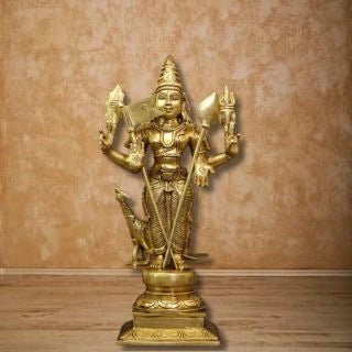 Brass-Idol-of-Lord-Murugan-6