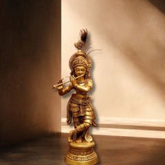 Brass Krishnaa Idol