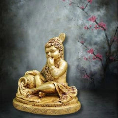 Brass Little Krishna