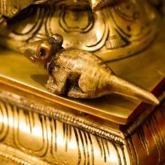 Brass Lord Ganesha Idol