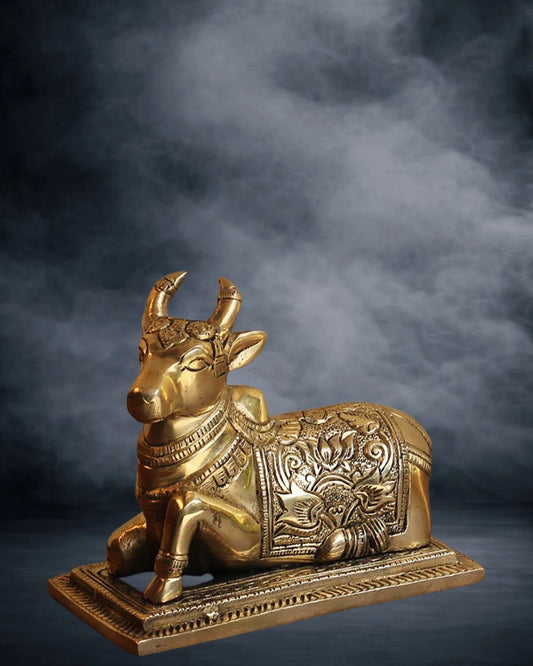Buy Brass Nandi With Base