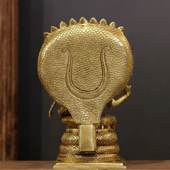 Brass Narsimha Laxmi Sculpture