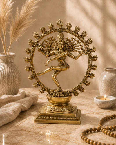 Brass Nataraja Idol