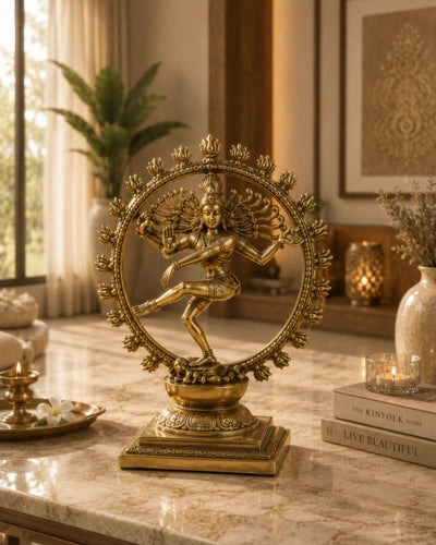 Brass Nataraja Idol