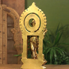 Brass Krishna In Prabhawali Superfine