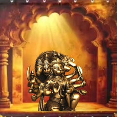 Buy Brass Panchamukhi Hanuman