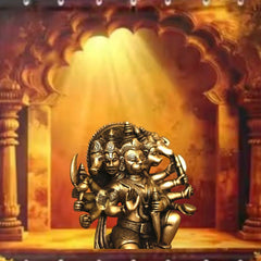 Buy Brass Panchamukhi Hanuman