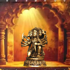 Buy Brass Panchamukhi Hanuman