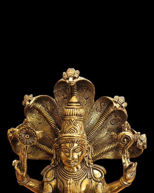 Brass Patanjali Idol