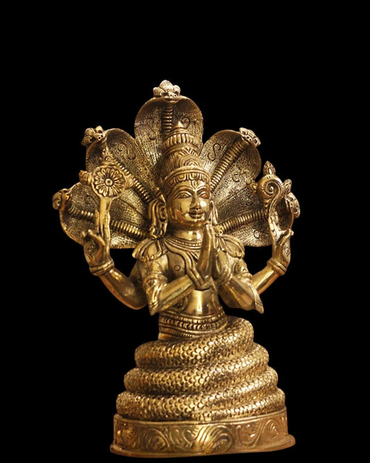 Brass Patanjali Idol