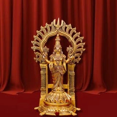 Brass Perumal On Tortoisse