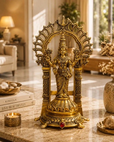 Brass Perumal On Tortoisse