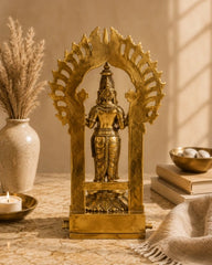 Brass Perumal On Tortoisse
