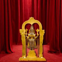 Brass Perumal With Thiruvachi