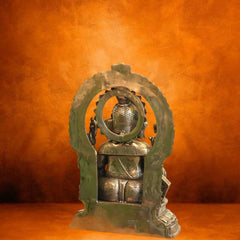 Brass Prabhawal Ganesh Sitting