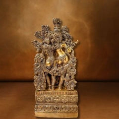 Brass Radha Krishna Superfine Large Statue