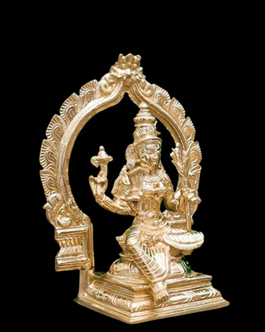 Brass Rajarajeshwari (Lalithambikai)