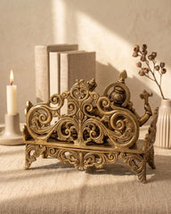 Brass Relaxing Ganesh ji
