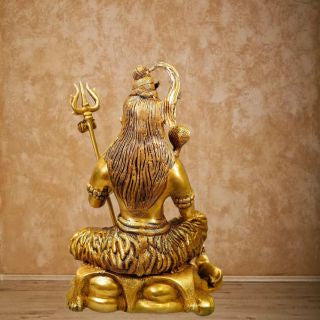 Brass  Hindu God Shiva