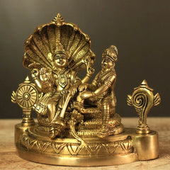 Brass Laxmi Narayan Sheshnaag