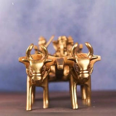 Brass Siddhi Buddhi vinayagar Idol