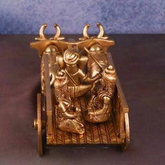 Brass Siddhi Buddhi vinayagar Idol